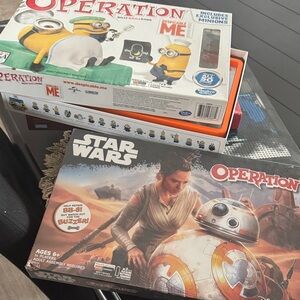 Star Wars Operation Board Game & Despicable Me